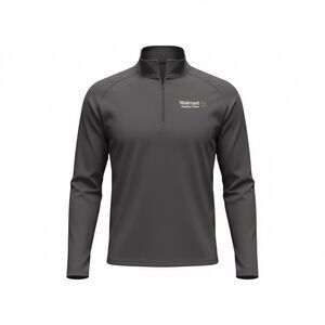 Sport-Tek Walmart Supply Chain 1/4 Zip Pullover Sweater Jacket Gray Unisex M